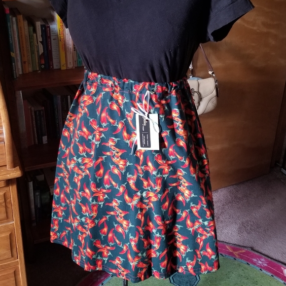 NWT Chili Pepper Handmade Skirt - Picture 4 of 4